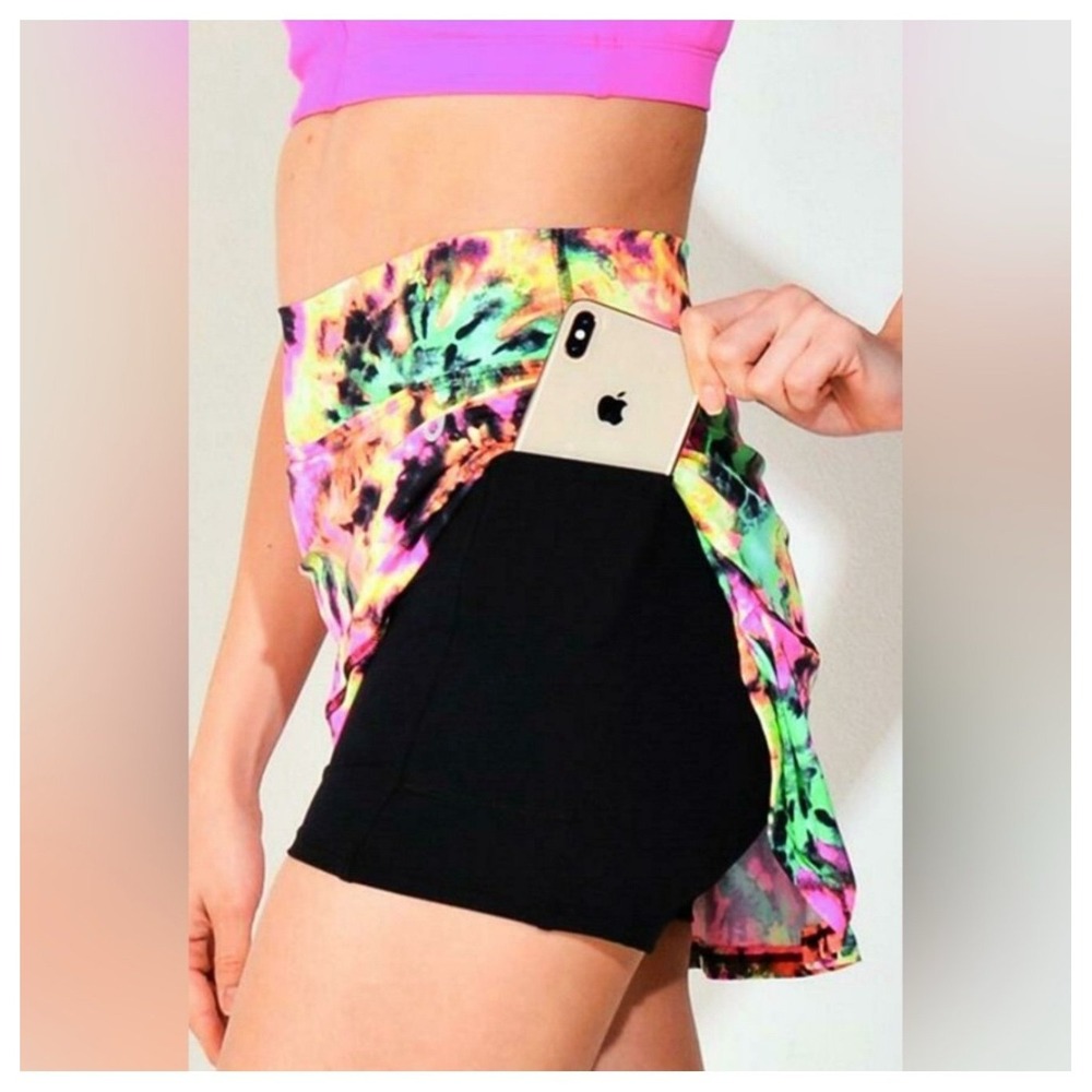 Dona Jo Jo women's TYE DYE 2.0 pickleball skirt skort 1 jojo - Picture 2 of 12